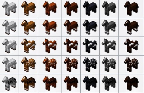 我的世界马怎么下来