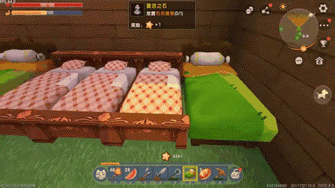 迷你世界怎么解锁床