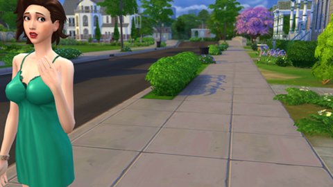 模拟人生4怎么视角