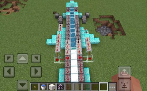 我的世界激光炮怎么做