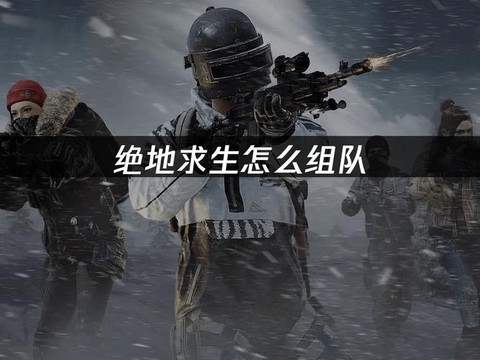 绝地求生怎么5人组队