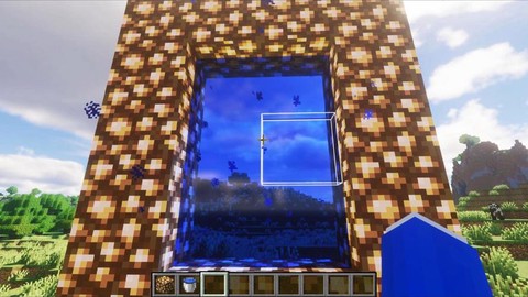 我的世界手机版怎么做天堂传送门[图2]